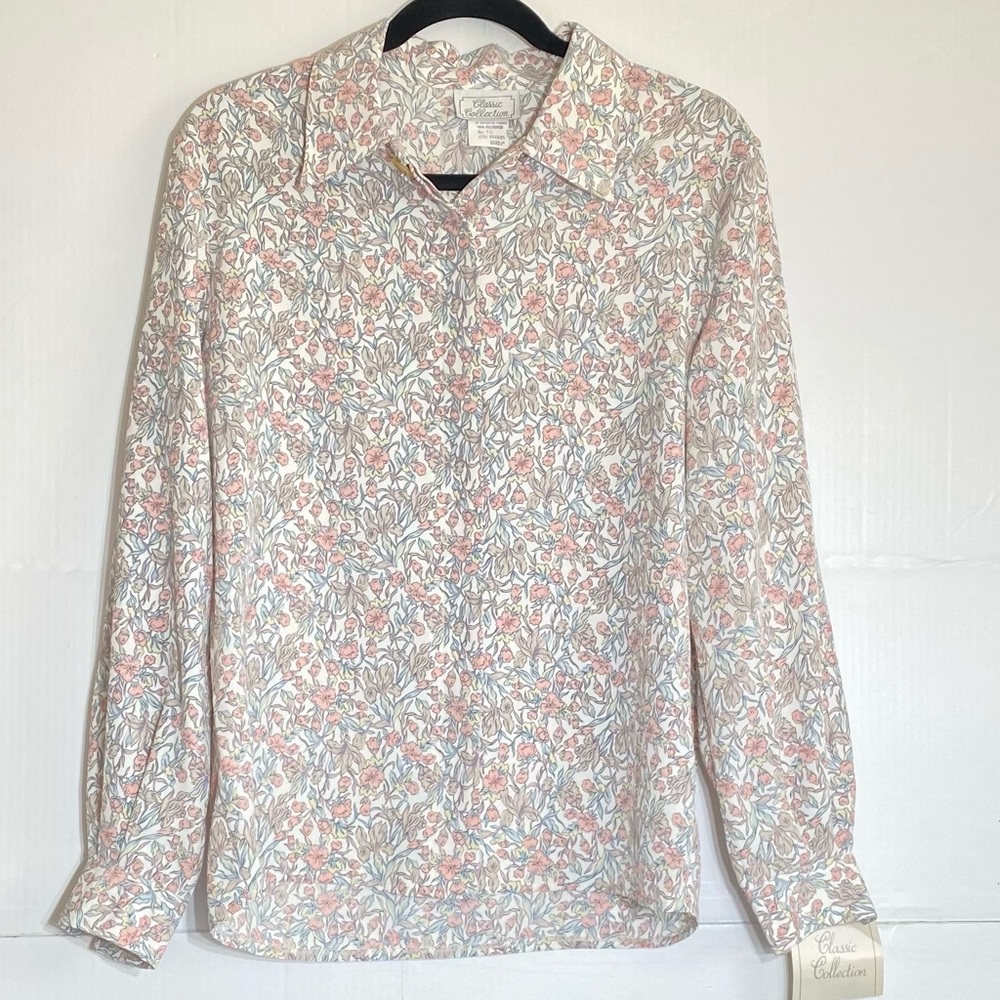 Classic collection blouse button down sizes 10